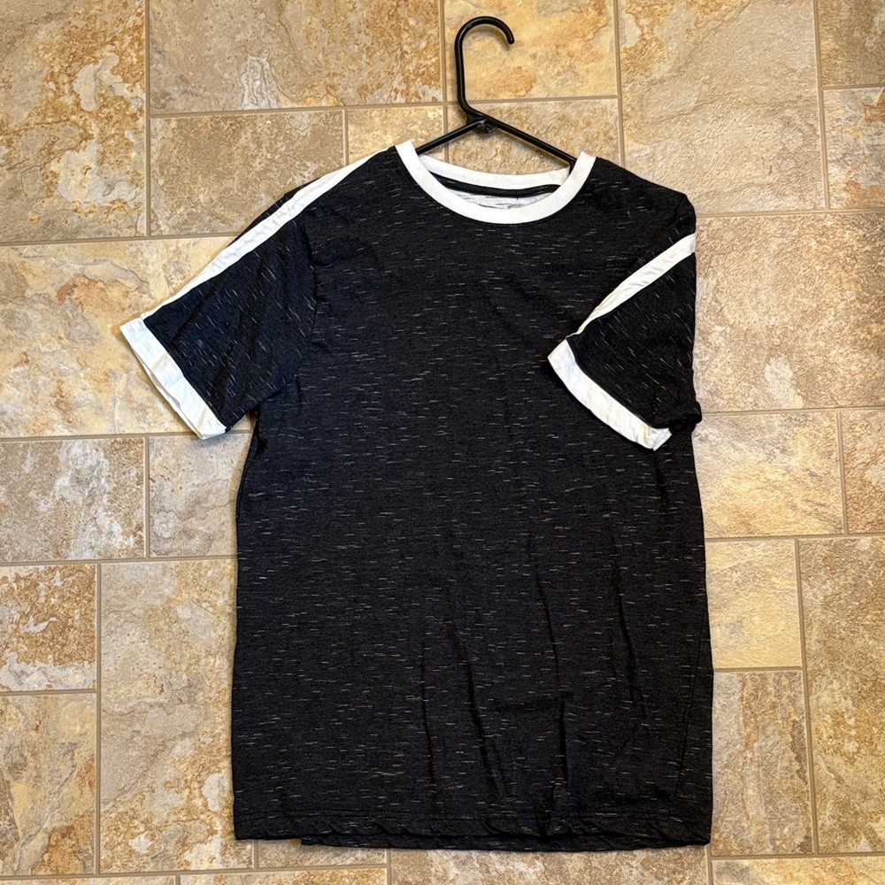 Classic Black and White Men's Tee